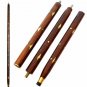 Victorian Brass Fish Head Nautical Handle Vintage Wooden Walking Stick Cane 36"