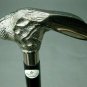 Nautical Style Rabbit Design Head Handle Vintage Wooden Walking Canes Stick 36"