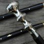 Victorian Brass Long Design Handle Antique Wooden Walking Stick Nautical Canes