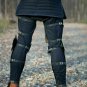 Medieval Gothic Leg Plates Armour Protection Larp Collectable Steel Legs Guard
