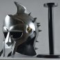 Medieval Gladiator Helmet Crusader Knight Larp MAXIMUS ROMAN SPIKED HELMET
