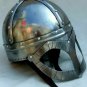 Medieval Warrior Viking Helmet with Leather Liner ~Nasal Larp SCA Battle Helmet