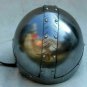 Medieval Spectacles Viking Helmet with Leather Liner ~ Nasal Larp SCA Helmet