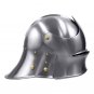 Medieval Knight Salett Helmet ~ Visor Steel Armour Helmet ~ Larp/Crusader helmet