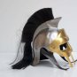 Medieval Knight Glaidator Helmet Larp Crusader Battle LARP Steel Armour Helmet