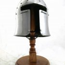 Italian Berbute Medieval Knight Helmet Viking Norman LARP Steel Armour Costume Italian Berbute Medieval Knight Helmet Viking Norman LARP Steel Armour Costume