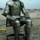 Medieval Full Body Suit Gothic Armour Halloween Crusader Larp German Armor Suit Medieval Full Body Suit Gothic Armour Halloween Crusader Larp German Armor Suit