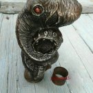 Antique Solid Aluminium Octopus Head Handle for Wooden Cane Walking Stick