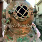 Rare Antique diving Helmet US Navy Mark V Deep Sea Boston Marine Divers Helmet