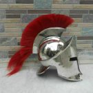King Leonidas Spartan Helmet~ 300 Warrior Movie Knight Crusader Larp SCA Helmet