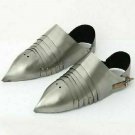 Knight Armor Shoes Pair ~ Medieval Crusader Spartan Shoes~Steel Armour Sabaton