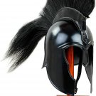 Medieval Knight Troy Achilles Armour Larp Helmet Crusader Spartan Roman Helmet Medieval Knight Troy Achilles Armour Larp Helmet Crusader Spartan Roman Helmet