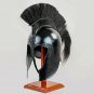 Medieval Knight Troy Achilles Armour Larp Helmet Crusader Spartan Roman Helmet