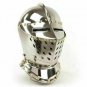 Medieval Armour Shiny Helmet ~Hand Forged ~ sca~jousting~Larp~knight~helmet