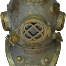 Rare Antique Diving Divers Helmet, US Navy Boston Marine Vintage scuba helmet