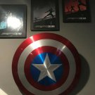 Comic Captain Marvel Exclusive Legends Gear Classic Captain America Shield Metal