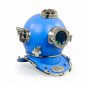 Morse Vintage Boston Diving Helmet Deep Sea Diving Divers MarkV Navy Blue Helmet