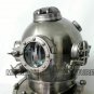 Antique Diving Divers Helmet~ Boston Mark V Nautical Deep Sea Scuba With Base