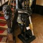 Medieval Templar Knight Armor suit ~Full Body Armour Black Costume Reenactment