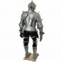 Medieval German Suit of Armour 16th Century Warrior~Steel Battle Armor Suit