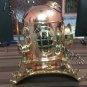 Vintage Diving Italia Helmet ~ Copper Brass Deep Sea Scuba Marine Divers Helmet