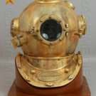 Vintage diving divers helmet ~ Deep Sea Scuba Boston Mark V Navy Diving Helmet