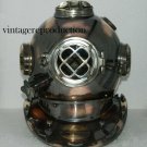 Diving Helmet Mark V Deep SEA ~ Decor Style Gift ~Antique U.S.Navy Diver Vintage Diving Helmet Mark V Deep SEA ~ Decor Style Gift ~Antique U.S.Navy Diver Vintage