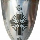 Hand Forged Medieval Cosplay Black Templar Armour Shield~Crusader~Larp~Battle Hand Forged Medieval Cosplay Black Templar Armour Shield~Crusader~Larp~Battle