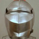 Medieval Bascinet Helmet with plume sca~jousting~Larp~knight~armor~Hand-Forged Medieval Bascinet Helmet with plume sca~jousting~Larp~knight~armor~Hand-Forged