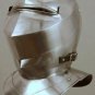 Medieval Bascinet Helmet with plume sca~jousting~Larp~knight~armor~Hand-Forged