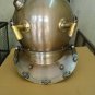 Vintage antique diving divers helmet, deep sea Nautical anchor Engg Scuba Helmet