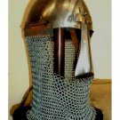 Medieval Viking Nasal Knight Crusader Helmet Armor Costume Halloween Norse Helm Medieval Viking Nasal Knight Crusader Helmet Armor Costume Halloween Norse Helm