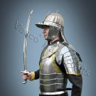 Medieval Armor Suit Polish Hussar Halloween Armour Costume Larp Helmet Half suit Medieval Armor Suit Polish Hussar Halloween Armour Costume Larp Helmet Half suit