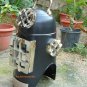 Vintage Diving Hood Helmet ~ Miller Dunn Black Deep Sea Scuba Marine Divers helm