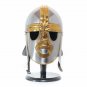 Medieval Great Brass hand Forged Helmet ~ Horse helmet ~Larp ~knight ~ Crusader