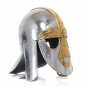 Medieval Great Brass hand Forged Helmet ~ Horse helmet ~Larp ~knight ~ Crusader