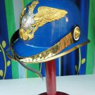 WW I&II Leather German Helmet Brass Screw Spike Blue Pickelhaube Armor Helmet WW I&II Leather German Helmet Brass Screw Spike Blue Pickelhaube Armor Helmet