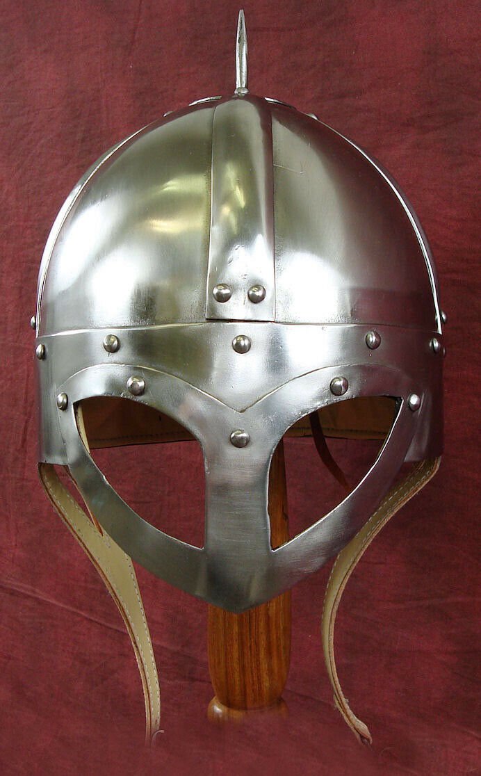 Medieval Warrior Viking Helmet With Leather Liner ~ Nasal ~crusader 