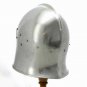 Medieval Great Barbute hand Forged Helmet ~Berbuta helmet~Larp~knight~ Crusader