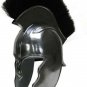 Troy Achilles Armour Larp Helmet ~ Medieval Knight Crusader Spartan Roman Helmet