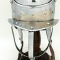 Medieval Knight Helmet ~ Crusader Combat Helmet ~ Larp ~ Warrior Armour Helmet
