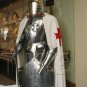 Halloween Knight Armor Templar suit Medieval Larp Crusader Full Body Armour Suit
