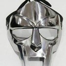 Knight MF Doom Gladiator Mask, Mad-villain Medieval silver Wearable Steel Mask Knight MF Doom Gladiator Mask, Mad-villain Medieval silver Wearable Steel Mask