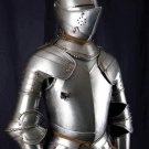 Halloween Medieval Gothic Knight Half Armor suit Hand-forged Larp Crusader suit