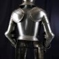 Halloween Medieval Gothic Knight Half Armor suit Hand-forged Larp Crusader suit