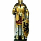 Medieval Templar Armour Suit with Sword Knights Wearable Brass Finish Armor Suit