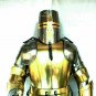 Medieval Templar Armour Suit with Sword Knights Wearable Brass Finish Armor Suit