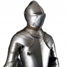 Medieval Gothic Knight Half Armor suit Hand-forged Larp Crusader Wearable suit Medieval Gothic Knight Half Armor suit Hand-forged Larp Crusader Wearable suit