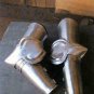 Medieval Knight Warrior Larp Milan Pair Of Bracers Arm steel 18 Gauge Hand Guard