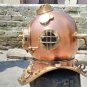 Vintage Divers Diving Helmet Maritime Morse Mark V Deep Sea Boston Navy Helmet